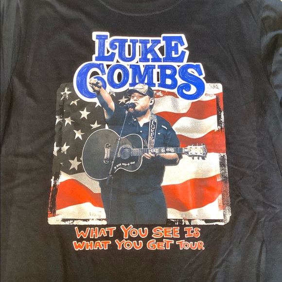 Luke Combs Concert Tee Shirt Size S NWT’s🙂🌼 - Picture 1 of 5